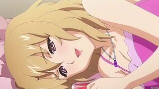 Girl fingered from behind till she cums - Hentai Sex Cafe