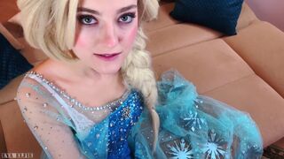 Elsa has been fucked like a hoe - Frozen 2 cosplay by Eva Elfie