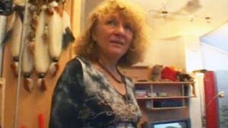 German Grandma Turns Into Bitch In Her Home