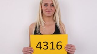 CZECH CASTING - First Porn Casting Lustful Tereza (4316)