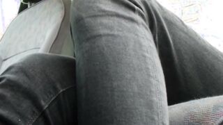 I was challenged to masturbate in my car