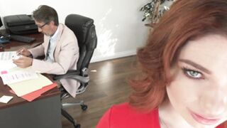 Ginger student Annabel Redd pounded by her professor