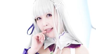 Angel like Ria Kurumi teases us