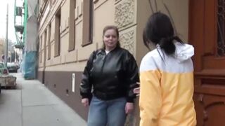 Teen & gilf share one prick