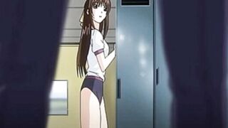 Young man fucks teen chick in bathroom - Hentai Cartoon