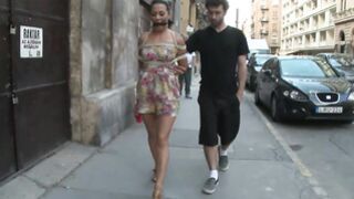 Romanian hoe fucking on the streets