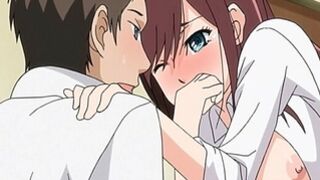 Chick gets a mouthful full of cum - Hentai Sex