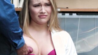 SHOPLYFTER Naughty shoplifter Alyssa Cole hammered in office