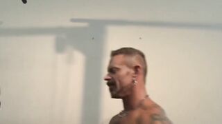 Pierced muscle hunk sexy nipple torment & BDSM domination