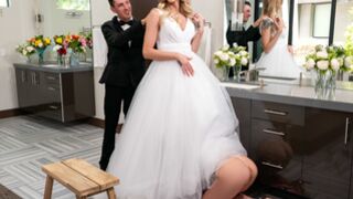 Casey Kisses' Wild Wedding Day: A Scandalous Encounter with Kenzie Taylor