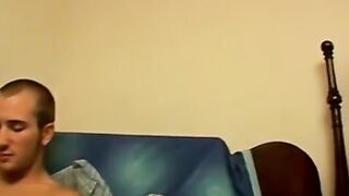 Straight thugs Billy & Jacob love collecting cum in a cup