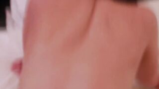 Little Ginger Forces Herself To Garble His Whole Prick