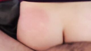 Chained Teenager Eating Cum After Sexy Fuck