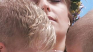 Threeway On The Deck