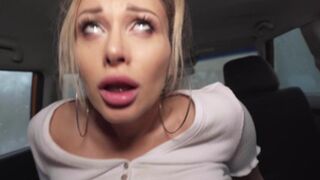 Ukrainian Sexy Girl Crashes Car, Seduces & Blows Me!