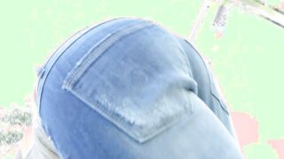 Blonde Honey almost throws up during cumshot