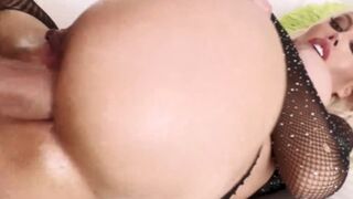 sexy huge boobs blonde mommy Bridgette B butthole & cunt screwed