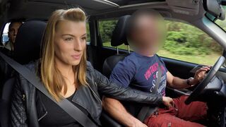 Quiet spot was perfect for guy to fuck young hoe for money