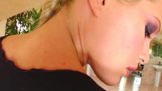 Sophie fists & DPs her cunt with two dildos