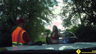 Roadside XXX - Latin hottie gets ravaged in the woods