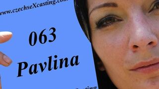 Pavlina's first porn casting