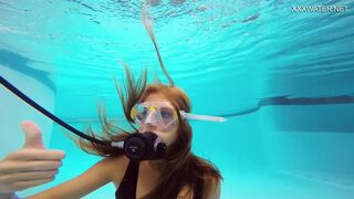 Impossible not to enjoy Katya underwater