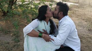 Sexy Indian Couple Fucking In A Jungle Outdoor Sex