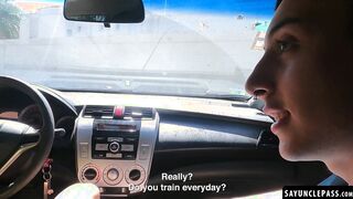 Horny Uriel Simon gets to taste his driver Fer Froma heavy shaft