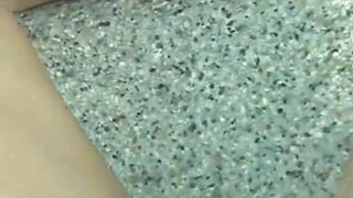 Sexy Girl on lilo naked