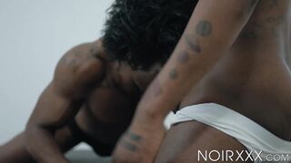 Im not a god but why does curly Jordan Jameson worships my big cock