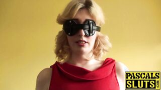 Blonde Jessica Jensen is submissive bitch who loves big cocks