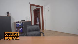 P-O-V - greencard hopeful Sarah Sultry in assfucking romp