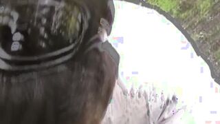 Jocks pounding bareback outdoor after sexy P-O-V dick sucking