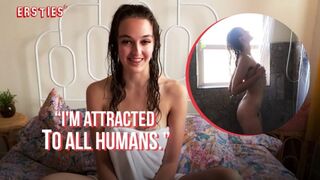 Ersties - Sexy American Beauty Dubsie Masturbates In the Shower