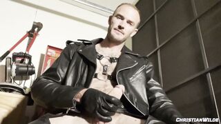 ChristianWilde: Christian Wildes Solo Leather Worship & Deep Tease Domination