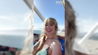 Titty Lena Paul's Beachside Seduction