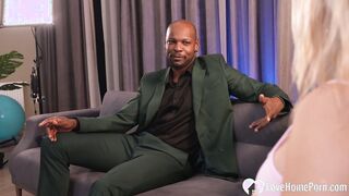 Getting my first BBC during an interview