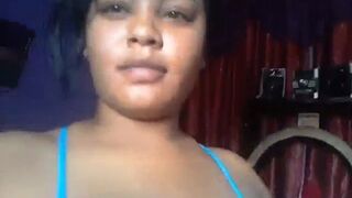 Chubby Arab Teen Shows Off Her Snatch