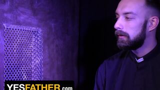 YesFather - Catholic Boy Dakota Confesses His Naughty Sins To Father Johnny